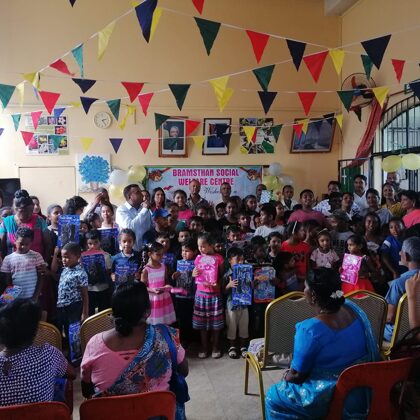 END OF YEAR PARTY AT BRAMSTHAN SOCIAL WELFARE CENTRE 2020