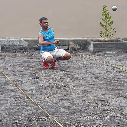 PETANQUE COMPETITION AT BRAMSTHAN NEW VILLAGE HALL ON DEC 2020
