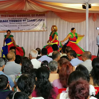 SEGA PERFORMANCE ON BRAMSTHAN NEW VILLAGE HALL OPENING  CEREMONY 
