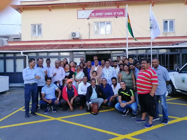 BRAMSTHAN INHABITANTS AT FLACQ DISTRICT COUNCIL