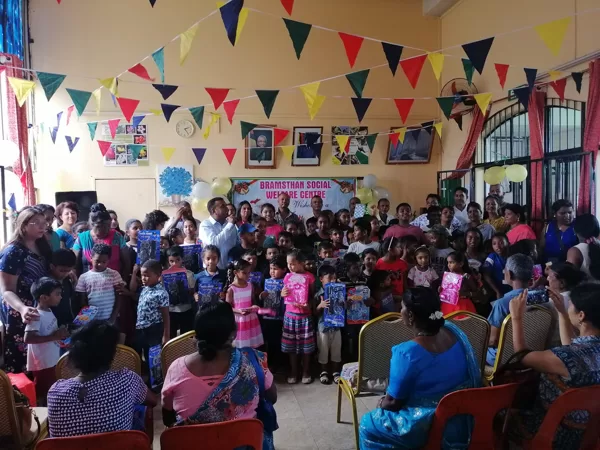 END OF YEAR PARTY AT BRAMSTHAN SOCIAL WELFARE CENTRE 2020