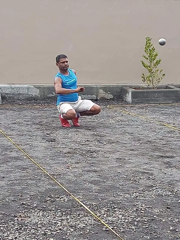 PETANQUE COMPETITION AT BRAMSTHAN NEW VILLAGE HALL ON DEC 2020